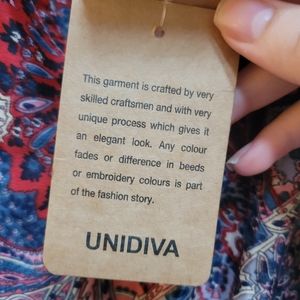 Unidiva Floral Maxi Dress Onesize